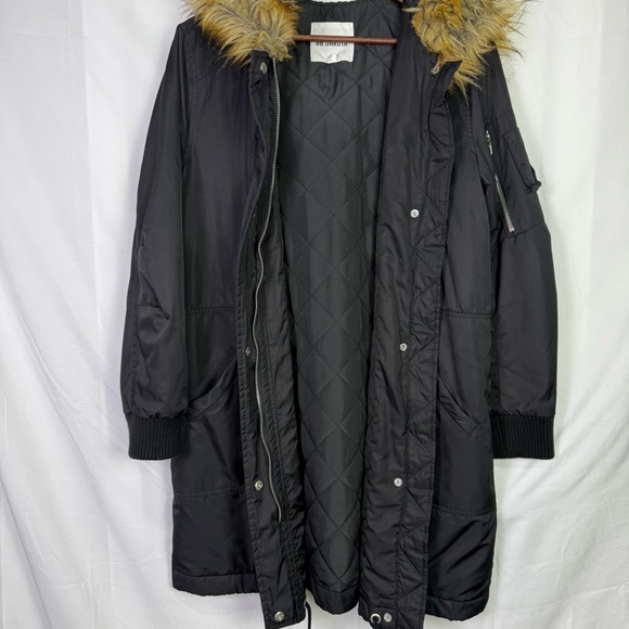 BB Dakota Hooded Anorak with Faux Fur Trim - Picture 8 of 13